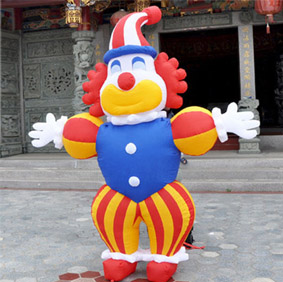 廣告小丑充氣模型
