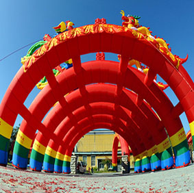 龍鳳六聯(lián)拱門