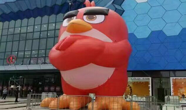 萬(wàn)達(dá)廣場(chǎng)節(jié)日美陳--憤怒的小鳥(niǎo)